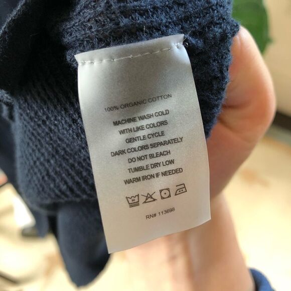 Margaret Oleary 100% Organic Cotton Hannah Sweater - Picture 11 of 11